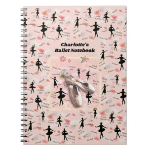 Carnet Ordinateur portable de ballet (Titre personnalisab