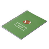 Carnet Ordinateur portable de football (Côté gauche)