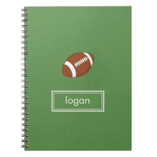 Carnet Ordinateur portable de football