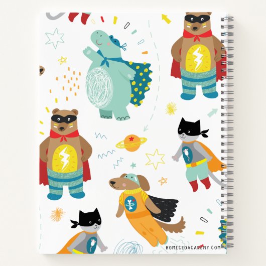 Carnet Ordinateur portable de lecture personnalisable (Dos)