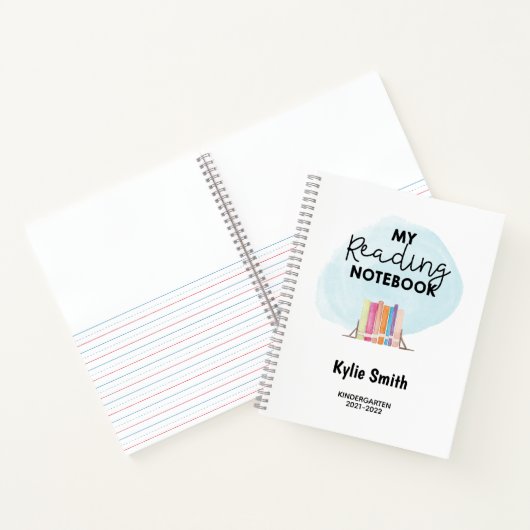 Carnet Ordinateur portable de lecture personnalisable (Intérieur)