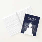 Carnet Ordinateur portable de professeur de yoga (Intérieur)