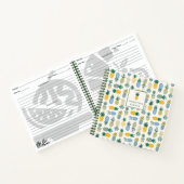 Carnet Ordinateur portable de recette personnalisée en an (Intérieur)