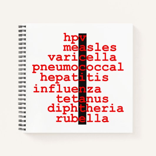 Carnet Ordinateur portable de vaccination (Devant)