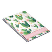 Carnet Ordinateur portable d'impression Cactus personnali (Côté Droit)