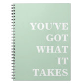 Carnet Ordinateur portable d'inspiration simple (Devant)