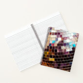 Carnet Ordinateur portable Disco Ball en miroir (Intérieur)