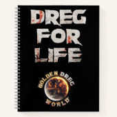 Carnet Ordinateur portable Dream for Life Spiral (Devant)