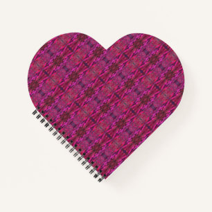 Carnet Ordinateur portable en forme de coeur de Galaxie r