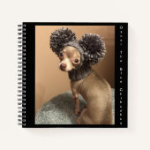 Carnet Ordinateur portable en spirale Chihuahua (Devant)