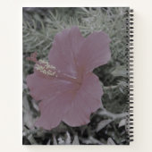 Carnet Ordinateur portable en spirale florale (Dos)
