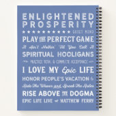 Carnet Ordinateur portable Epic Life Spirituel Hooligan (Dos)