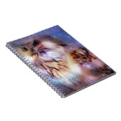 Carnet Ordinateur portable Eurasien Eagle-Owl (Côté Droit)