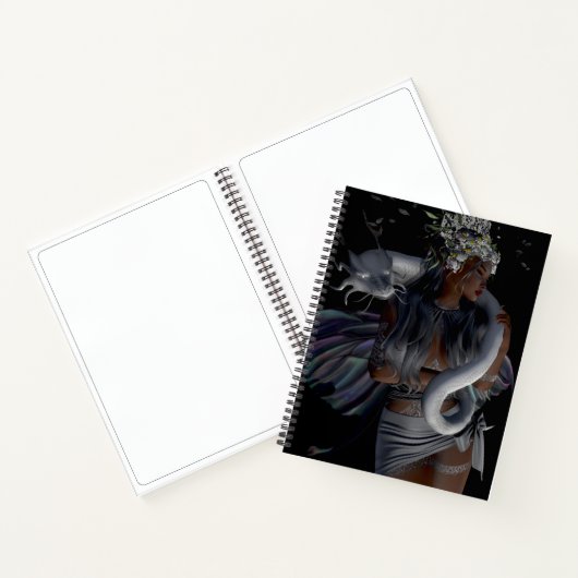 Carnet Ordinateur portable Fairy and Dragon / Sketchpad (Intérieur)