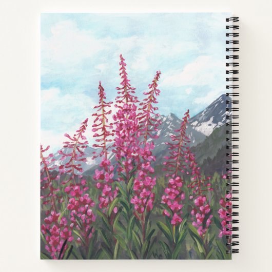 Carnet Ordinateur portable Fireweed (Dos)