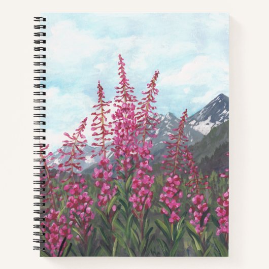 Carnet Ordinateur portable Fireweed (Devant)