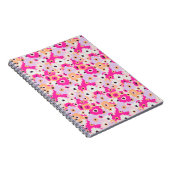 Carnet Ordinateur portable Floral (Côté Droit)