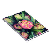 Carnet Ordinateur portable floral (Côté Droit)
