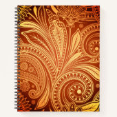 Carnet Ordinateur portable - Flore (Devant)