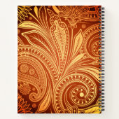 Carnet Ordinateur portable - Flore (Dos)
