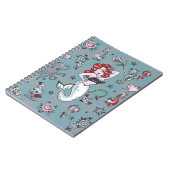 Carnet Ordinateur portable Fluff Molly Mermaid (Côté gauche)