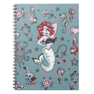 Carnet Ordinateur portable Fluff Molly Mermaid