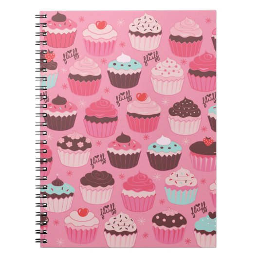 Carnet Ordinateur portable Fluffcakes (Devant)
