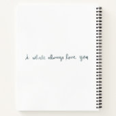 Carnet Ordinateur portable Galaxy Whale (Dos)