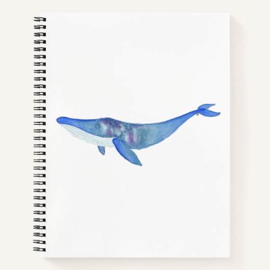 Carnet Ordinateur portable Galaxy Whale (Devant)