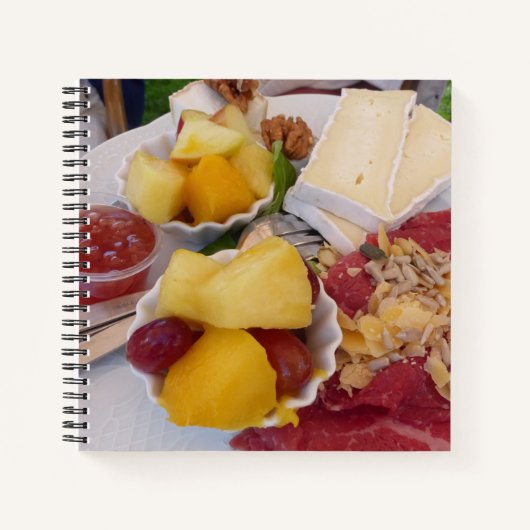 Carnet Ordinateur portable High Tea Food (Devant)