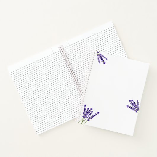 Carnet Ordinateur portable Lavender (Intérieur)