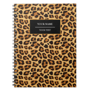 Carnet Ordinateur portable Leopard Poster de animal Motif