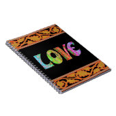 Carnet Ordinateur portable Love (Côté Droit)