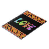 Carnet Ordinateur portable Love (Côté gauche)
