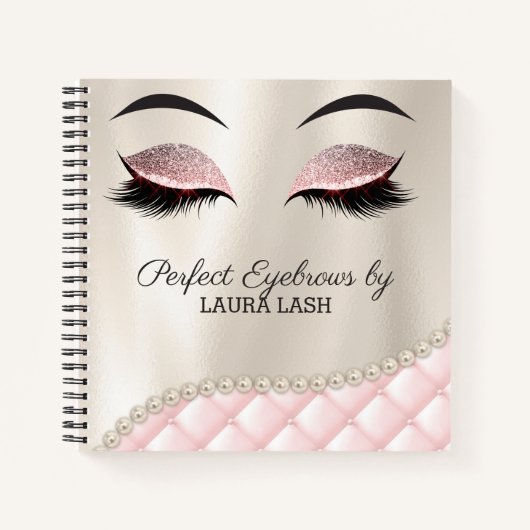 Carnet Ordinateur portable Maquillage Lash Brow Tufted Pe (Devant)