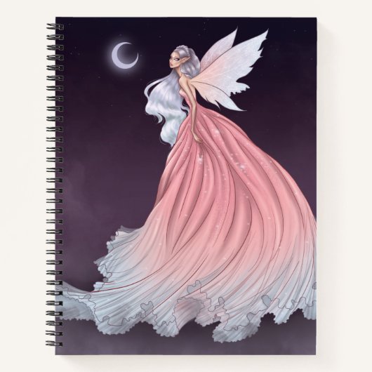 Carnet Ordinateur portable Moon Fairy Spiral (Devant)