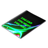 Carnet Ordinateur portable Motivation (Côté gauche)