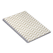 Carnet Ordinateur portable Parchment Chevron (Côté Droit)