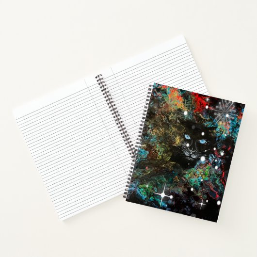 Carnet Ordinateur portable Peeking Panther Spiral Bound (Intérieur)