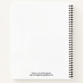 Carnet Ordinateur portable Peeking Panther Spiral Bound (Dos)