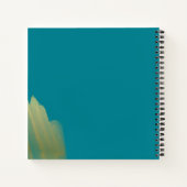 Carnet Ordinateur portable personnalisé Gold Smudge (Dos)