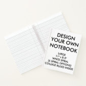 Carnet Ordinateur portable PERSONNALISÉ GRAND COLLÈGE PER (Intérieur)