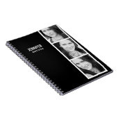 Carnet Ordinateur portable personnalisé Photo Booth (Côté Droit)