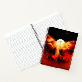 Carnet Ordinateur portable Phoenix Rising (Intérieur)