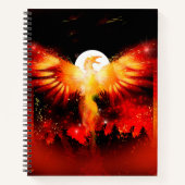 Carnet Ordinateur portable Phoenix Rising (Devant)