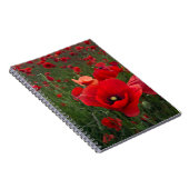 Carnet Ordinateur portable Poppy Field (Côté Droit)