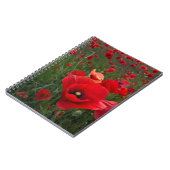 Carnet Ordinateur portable Poppy Field (Côté gauche)