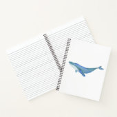 Carnet Ordinateur portable pour baleines (Intérieur)