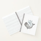 Carnet Ordinateur portable pour baleines (Intérieur)