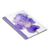 Carnet Ordinateur portable Purple Iris 2 (Côté Droit)